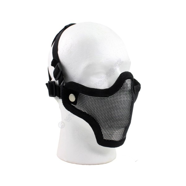 AS-DF - Masque de protection Grillagé Noir