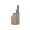 NUPROL - Holster Glock 17 RMR + lampe Droitier