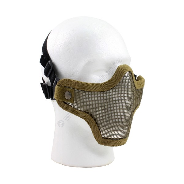 AS-DF - Masque de protection Grillagé TAN