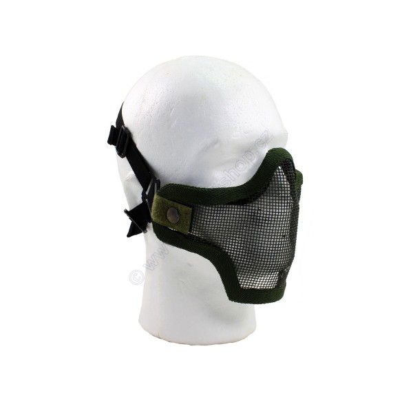 AS-DF - Masque de protection Grillagé SKULL OD