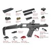 ACTION ARMY - Garde main M-LOCK pour AAP01