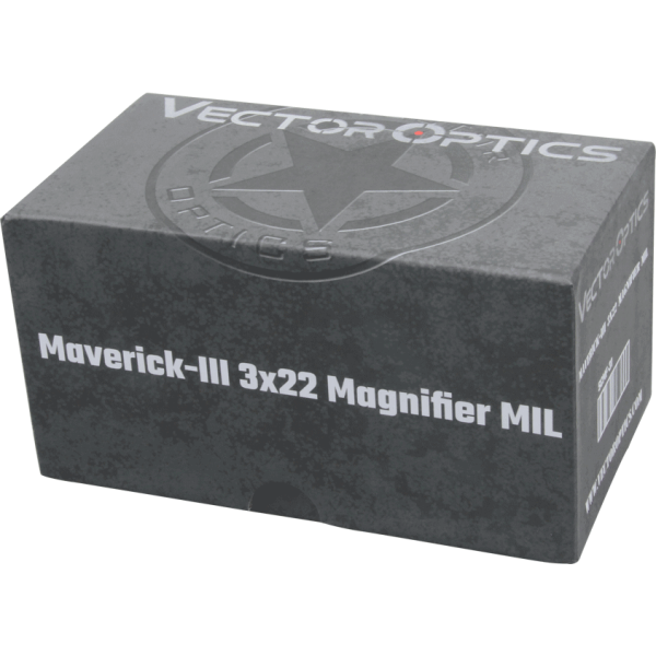 VECTOR OPTICS - MAGNIFIER 3X22 MAVERICK III MIL Noir