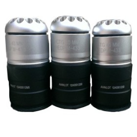 S&T / UFC - Lot de 3 grenades 40MM 70 billes