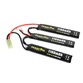 PHANTOM - Li-Po 11.1V 1100mAh 20C (3 x mm 5.5x20x103)