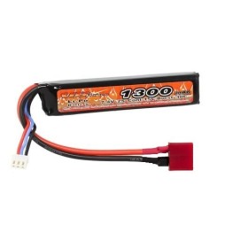 VB POWER - Li-Po 7.4V 1300mAh continue 15C / BURST 30C 1 STICK T-DEAN