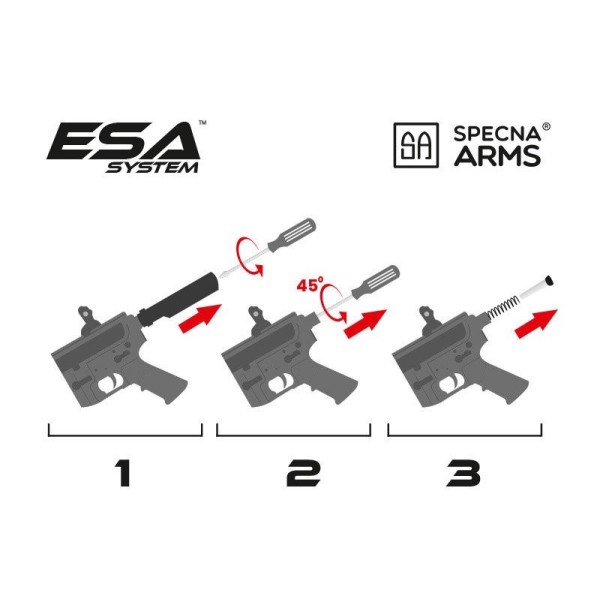 SPECNA ARMS - SA-P23 PRIME AEG  MOSFET HAL
