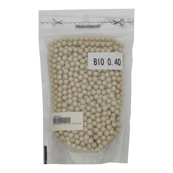 JS-TACTICAL - Billes bio Blanche 0.40gr 1000 Billes
