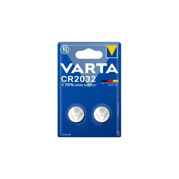 VARTA- Piles CR2032 lot de 2