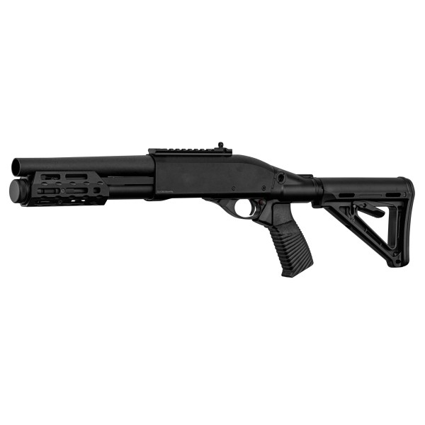 GOLDEN EAGLE - Fusil à pompe GR870 M-LOK court Noir GAZ