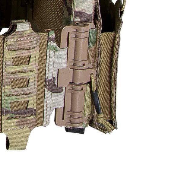 CORSO TACTICAL - Gilet porte plaque avec fixation type QD MK4
