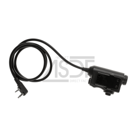 EARMOR - PTT Connecteur Kenwood M52 + bouton déporté PTT