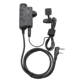 EARMOR - PTT Connecteur Kenwood M52 + bouton déporté PTT