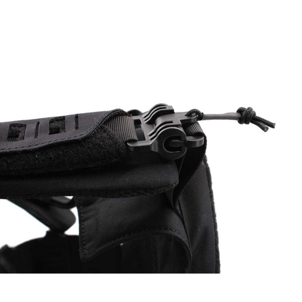 CORSO TACTICAL - Gilet porte plaque avec fixation type QD DRAKE MK4