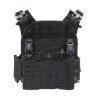 CORSO TACTICAL - Gilet porte plaque avec fixation type QD DRAKE MK4