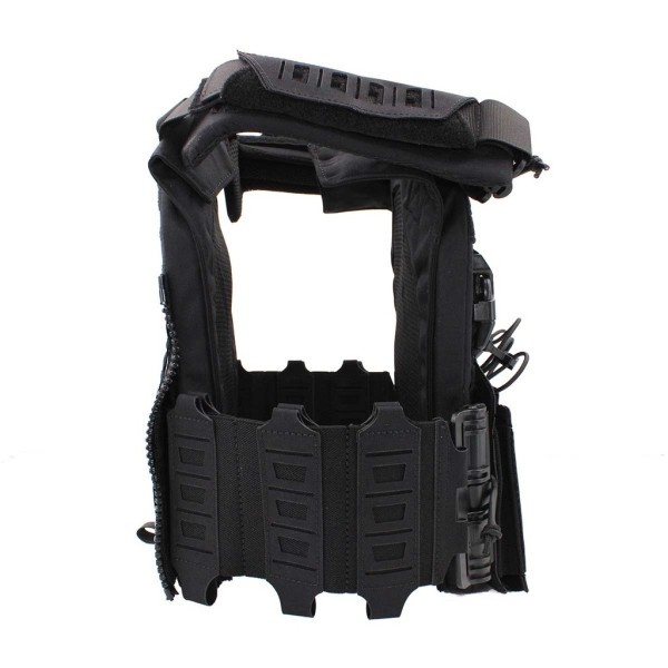 CORSO TACTICAL - Gilet porte plaque avec fixation type QD DRAKE MK4