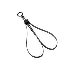 AS-DF - Menotte plastique NOIR