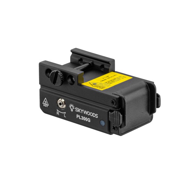 SKYWOODS - LAMPE TACTIQUE + LASER VERT 300 lumens L53980