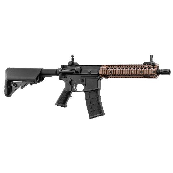 GOLDEN EAGLE -  Réplique Daniel Defense MK18 Golden Eagle Bi-ton GBBR