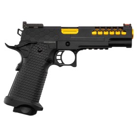 GOLDEN EAGLE - Réplique GBB HI-CAPA 5.1 NOIR / OR