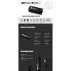 ACETECH - Silencieux TRACEUR BRIGHTER C NOIR