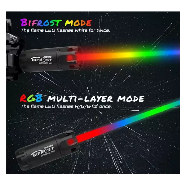 ACETECH - Silencieux TRACEUR BIFROST NOIR