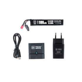 SPECNA ARMS - Pack Batterie et chargeur Li-Po 11.1V T-DEAN