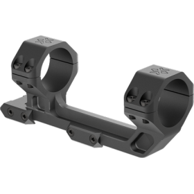 VECTOR OPTICS - MONTAGE X ACCU 30MM MONOBLOC NIVEAU A BULLE 11mm NOIR