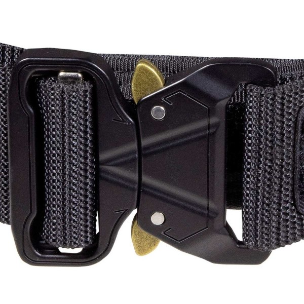 CORSO TACTICAL - Ceinturon / Belt tactique Hook Molle Laser MK1 NOIR