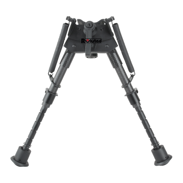 ROSTAD - Bi-pied 6-9 CARBON retractable avec fixation grenadière