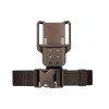 AMOMAX - PLAQUE DE CUISSE PORT BAS REGALABLE G2 ( renforcé )