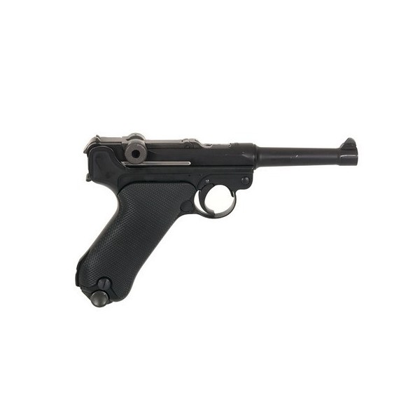 WE - P08 Full Métal GBB Noir