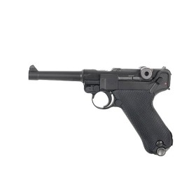 WE - P08 Full Métal GBB Noir