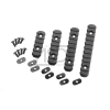 ELEMENT - Lot de 4 Rails M-LOK Noir