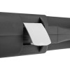 AS-DF - Moyenne MALLETTE Noir en POLYPROPYLÈNE pour ARME / REPLIQUE ( 110cm )