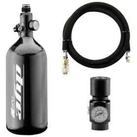 HPA - PACK COMPLET BOUTEILLE 0,8L + PRESET + RÉGULATEUR HPA + LIGNE RENFORCÉE