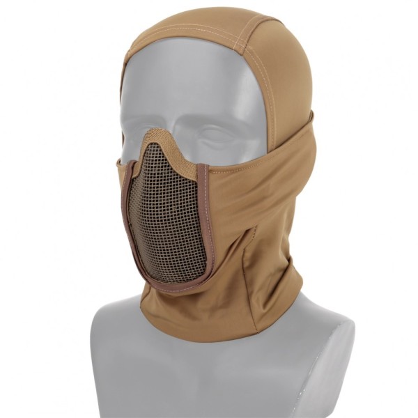 WOSPORT - Cagoule avec masque de protection Grillagé