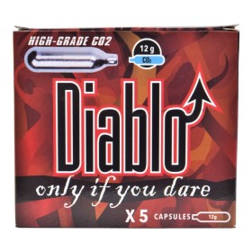 DIABLO - LOT DE 5 CARTOUCHES CO2