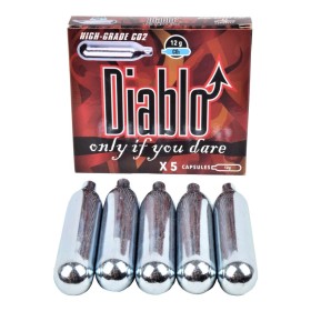 DIABLO - LOT DE 5 CARTOUCHES CO2