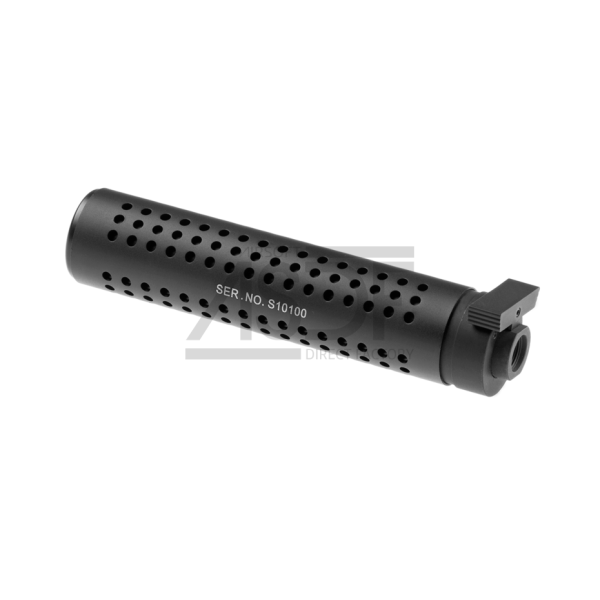 PIRATE ARMS - Silencieux KAC QD 175mm 14mm CCW