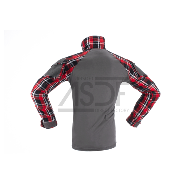 INVADER GEAR - COMBAT SHIRT en FLANELLE ROUGE