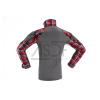 INVADER GEAR - COMBAT SHIRT en FLANELLE ROUGE