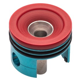 FPS SOFTAIR - Tête de cylindre V2 avec 2 joints GRANDES DIMENSIONS ROUGE