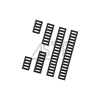 FMA - Lot de 6 couvre Rails RIS