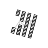 FMA - Lot de 6 couvre Rails RIS
