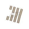 FMA - Lot de 6 couvre Rails RIS