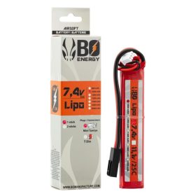 BO MANUFACTURE - Li-Po 7.4 V 1000mAh 25C / BURST 50C 1 STICK