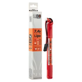 BO MANUFACTURE - Li-Po 7.4 V 1000mAh 25C / BURST 50C 1 LONG STICK