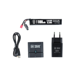 SPECNA ARMS - Pack Batterie et chargeur Li-Po 11.1V T-DEAN