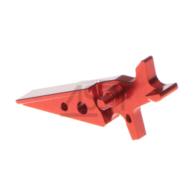 RETRO ARMS - Détente droite TYPE A CNC AR-15 Rouge