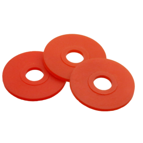 FPS SOFTAIR - Cales ORANGE pour AOE tête de piston x3